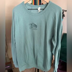Duck Person Embroidered Eider Crewneck